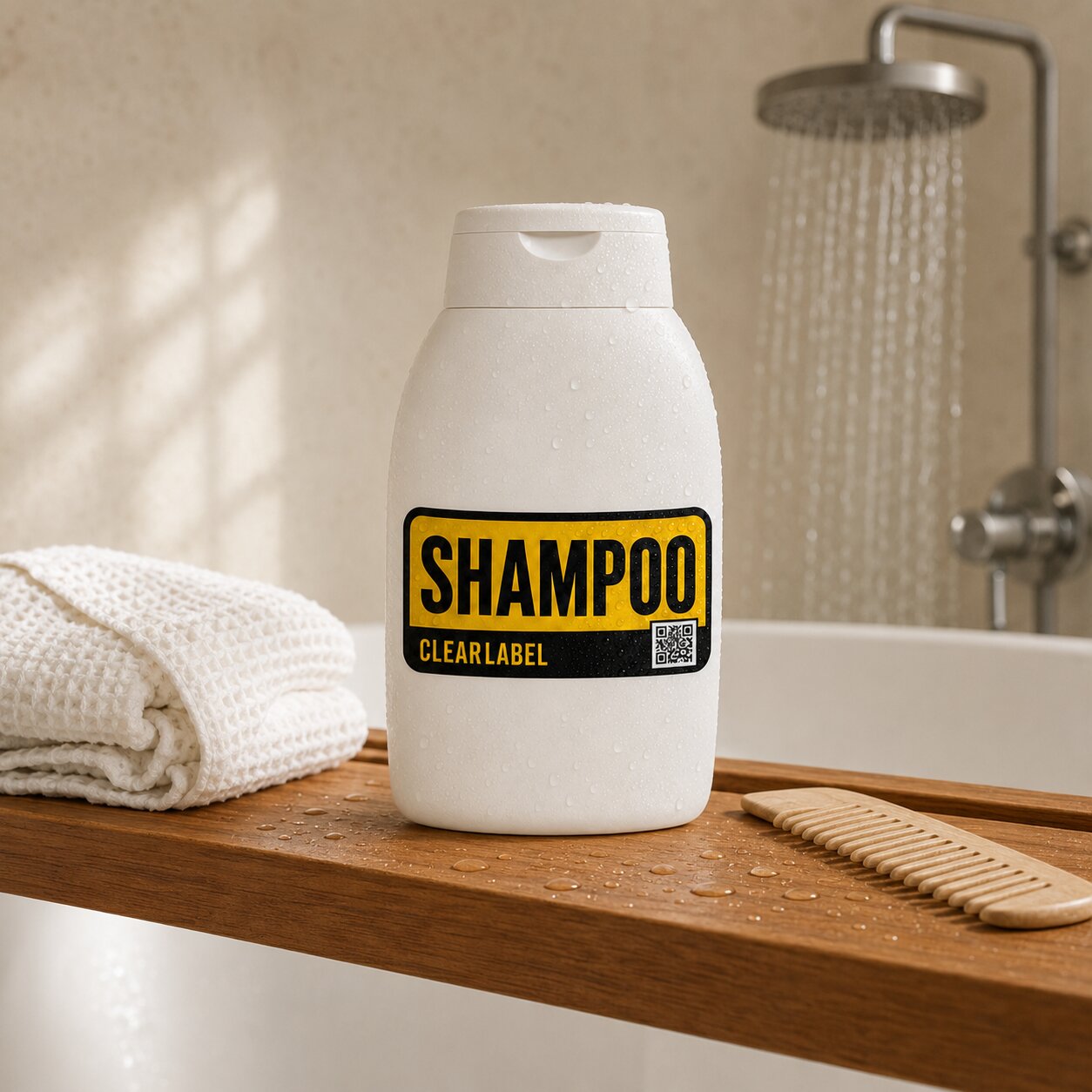 Large Print Bathroom Labels