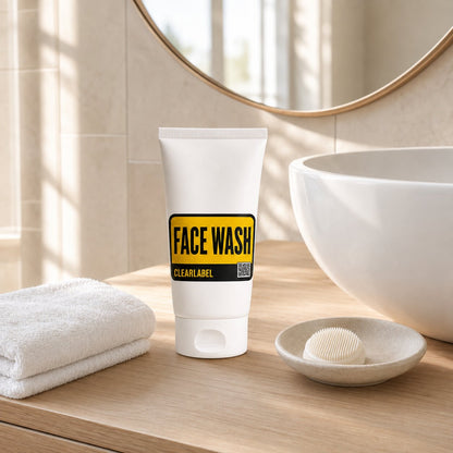 Large Print Bathroom Labels