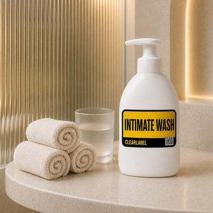 Large Print Bathroom Labels