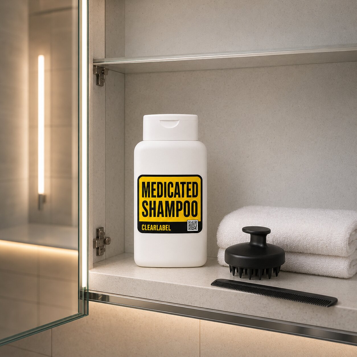 Large Print Bathroom Labels