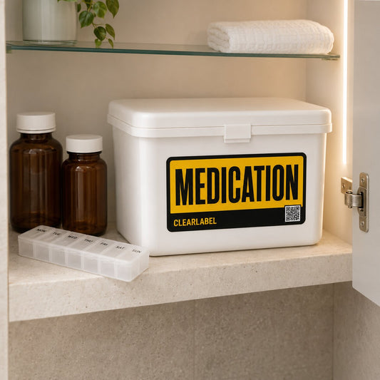 Large Print Medication Labels